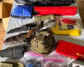 Misc scout or hunting equipment 