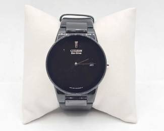 1140  Citizen EcoDrive Axiom Mens Watch 