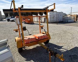 110  National Signal Sign Trailer 