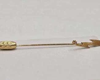738  14k Vintage Stick Pin 