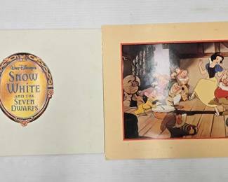 1990  Disneys Snow White Lithograph Collection 