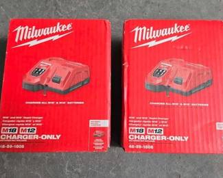 2532  Milwaukee M18 and M12 Battery Chargers 