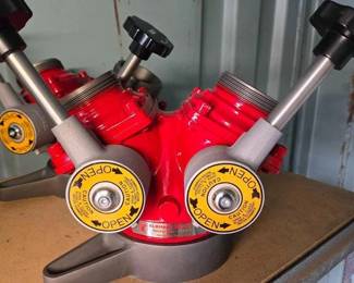 3026  Firefighter Ball Valved Wyes 