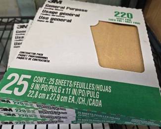 3540  Sanding Sheets 