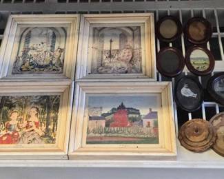 5590  Vintage Picture Frames 