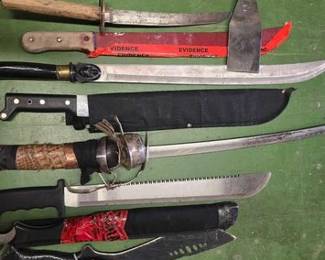 6520  Swords and Machetes. 