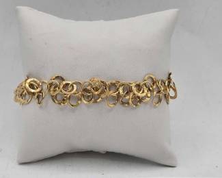 742  14kt Gold Bracelet, 5.1g 