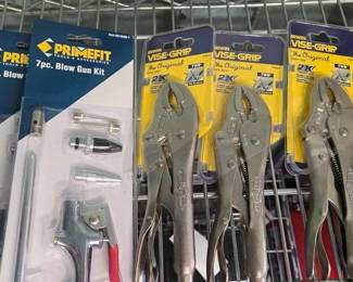 3522  Irwin Vise Grips  Primefit Blow Gun Kit 
