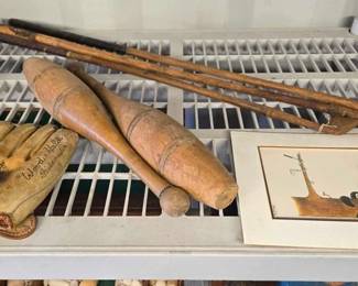 5098  Vintage Sports Equipment 