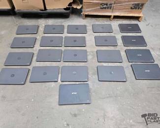 2578  21 Chromebook Laptops 