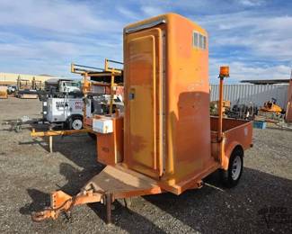 105  1994 Metal Fab Utility Trailer 