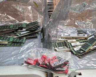 2580  3 Bags of Computer Memory 