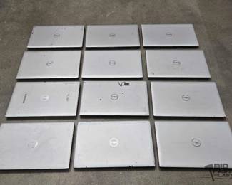 2560  12 Dell Laptops 