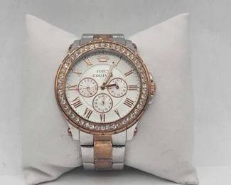 1142  Juicy Couture Womens Pedigree Anolog Watch 