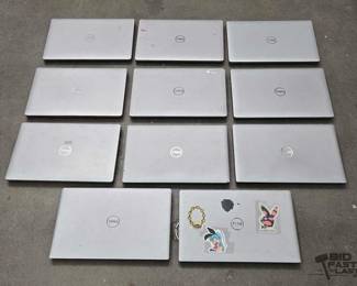 2556  11 Dell Laptops 