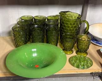 5514  Green Glass Collection 