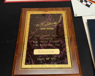 Fishing Tournament Plaques