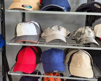Display Shelving for Caps & Hats