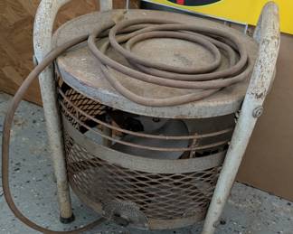 Antique circular fan