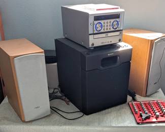 "vintage" stereo system