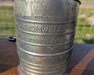 Antique measuring sifter