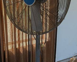 Huge shop fan on stand
