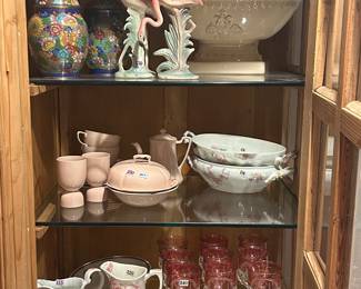 Vintage and antique dishes and decor