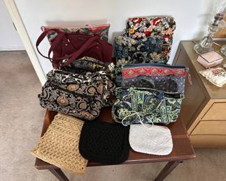Assorted Vera Bradley Purses