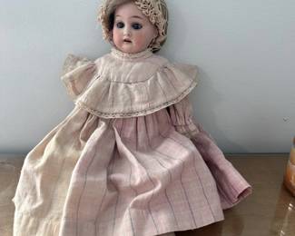 Early 1900's German Bisque Sleep-Eye Doll