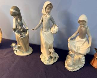 Lladro figurines 