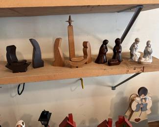 Assorted nativity scenes
