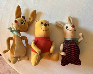 Vintage 1960's Winnie the Pooh Characters