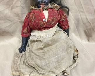 13" Porcelain Doll w/Cloth Body-AS IS 