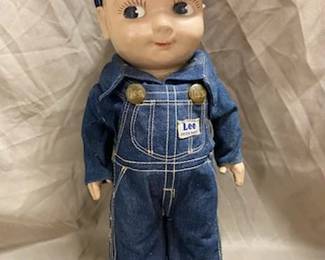 13" Hard Plastic Buddy Lee Doll