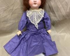 16" Simon Halbig Bisque & Composition Doll
