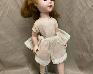 14" Hard Plastic Walker Doll w/Sleep Eyes