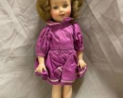 12" Rubber Shirley Temple Doll