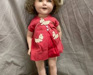 20" Composition Shirley Temple Doll