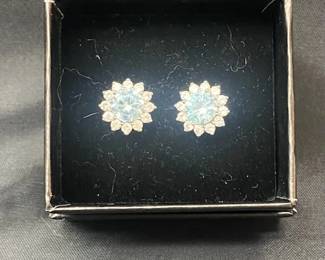 Pr. Rhinestone Earrings 