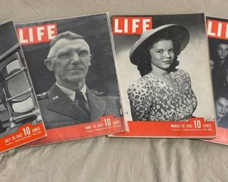 1930's-40's LIFE Magazines 