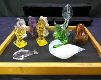Heisey Glass Figurines