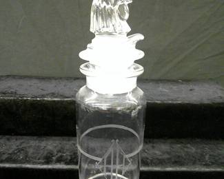 Heisey Rooster Cocktail Shaker 