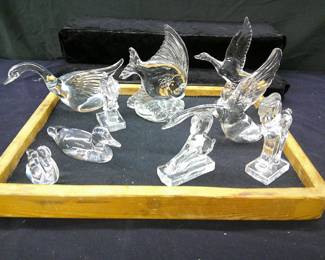 Heisey Glass Figurines