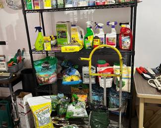 Lots of Yard and Garden supplies