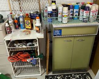 Vintage metal cabinet