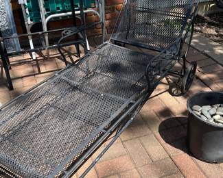 Wrought iron Chase Lounge