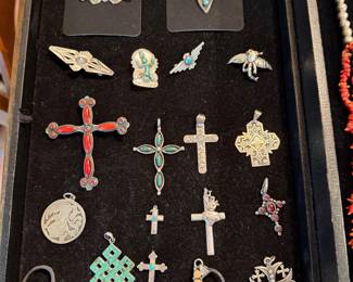 Sterling silver pendants