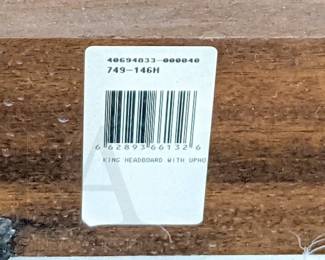 CENTURY KING LEATHER HEADBOARD