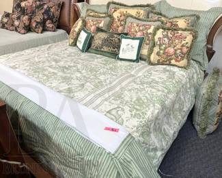 FRENCH TOILE KING BEDDING 