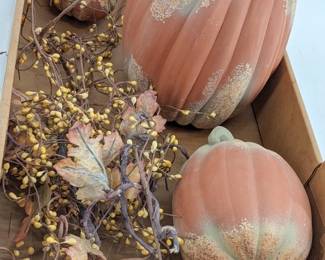 POTTERY PUMPKINS